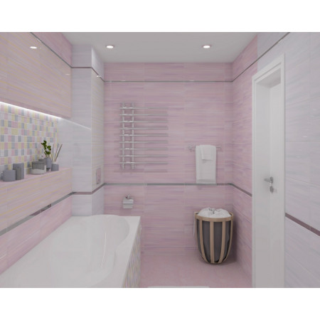 Плитка 34014 Spring розовый 25х50