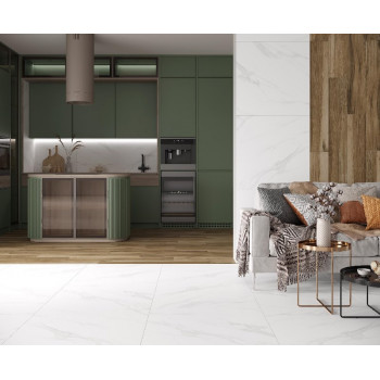 Керамогранит Marmara white белый 80x80