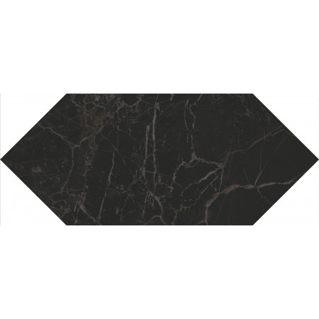 Плитка 35007 Келуш черный глянцевый 14х34