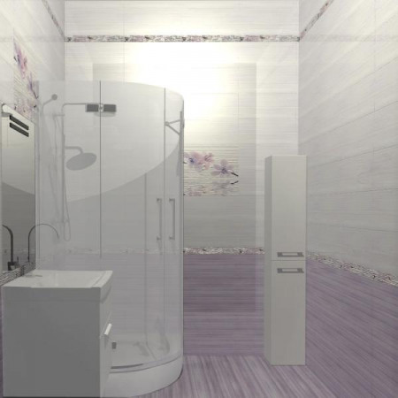 Плитка MC2G322DT Miracle Панно сиреневое 40x44