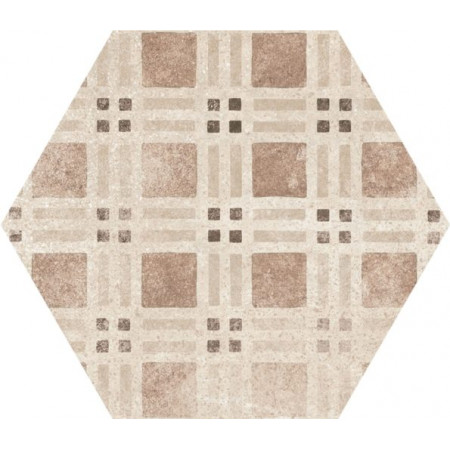Керамогранит 22098 Hexatile Cement Garden Sand 17,5x20 (17 видов паттерна)