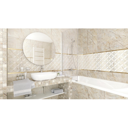 Плитка Siera бежевый 25х75