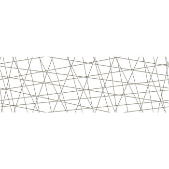 Плитка VG2U051 Вставка Vegas белый 25x75