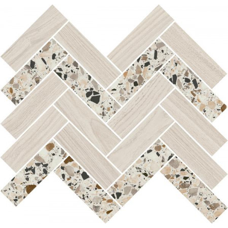 Мозаика T042/SG5113 Монтиони мозаичный миндальный 34x35,5