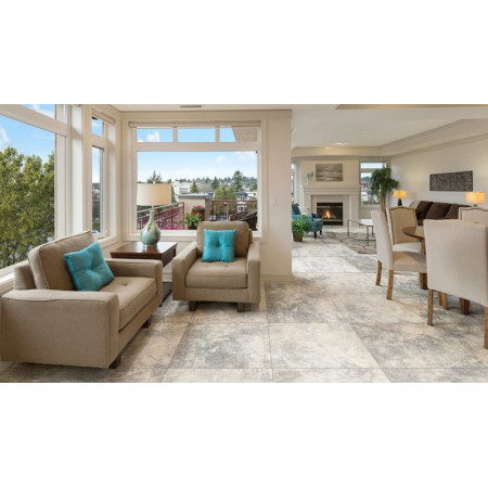 Керамогранит Skirting Marta Grey / Плинтус Марта Серый MR 120х6