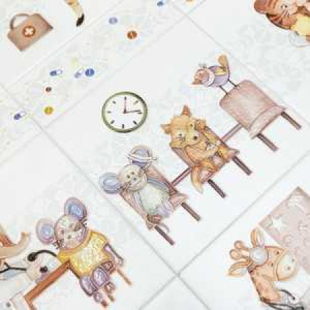 Плитка VT/A502/5009	Декор Айболит 2 20x20