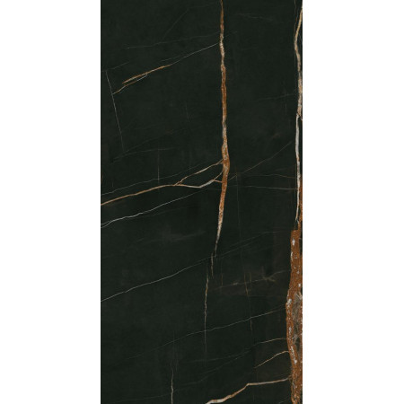 Керамогранит Lusso Nero Lappated / Люссо Неро Лаппатированная 60x120