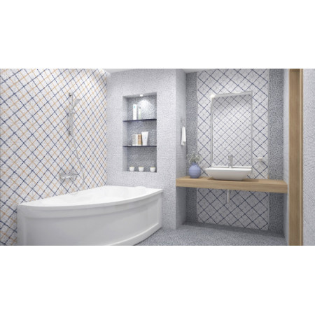 Плитка Arte Декор тёмно-серый 08-04-06-1369 20х40