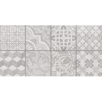 Плитка Bastion мозаика серый 08-03-06-453 20х40