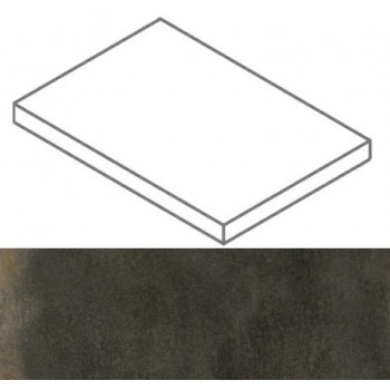 Ступени 620070002367 Continuum Brass Dark Scalino Angolare DX 33x160