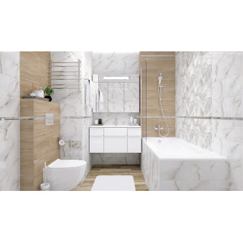 Плитка Ivory Botanica Декор-2 кремовый 20х50