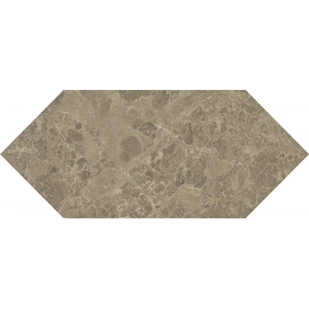 Плитка 35002 Бикуш бежевый темный глянцевый 14х34