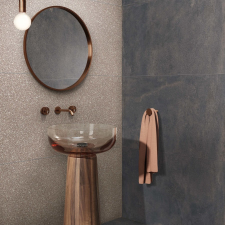 Керамогранит PF60005831 Blend Dots Grey Lap 90x90