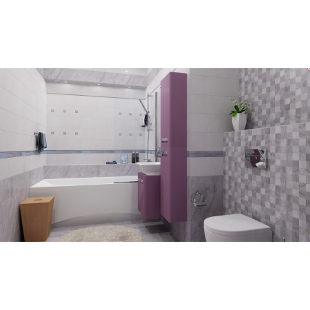 Плитка Декор Мармара Ажур серый 17-03-06-659 20х60