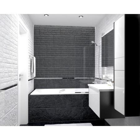 Керамогранит Loft чёрный 30х60