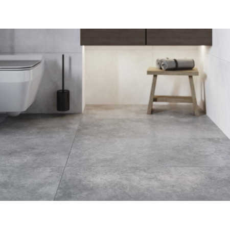 Керамогранит 16667 Ideal серый ректификат 44,8х89,8