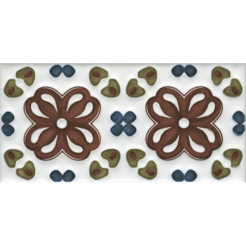 Плитка STG/B616/16000 Клемансо орнамент 7.4*15