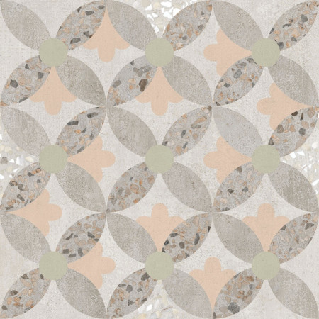 Керамогранит K949796LPR01VTE0 Beton-Terrazzo Декор Пэчворк 7ЛПР 60x60