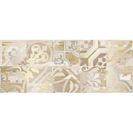 Плитка Ulivo Fresca Декор бежевый 20х50