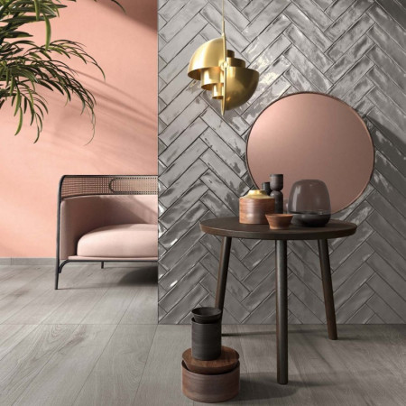 Плитка PF60001339 Crossroad Brick Grey 7.5x30