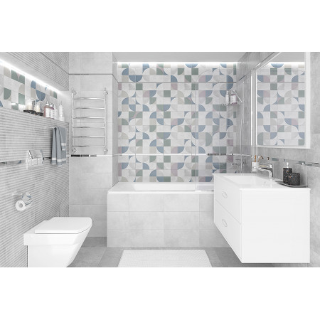 Плитка 08-00-11-2456 Atlas полоски бежевый 20х40