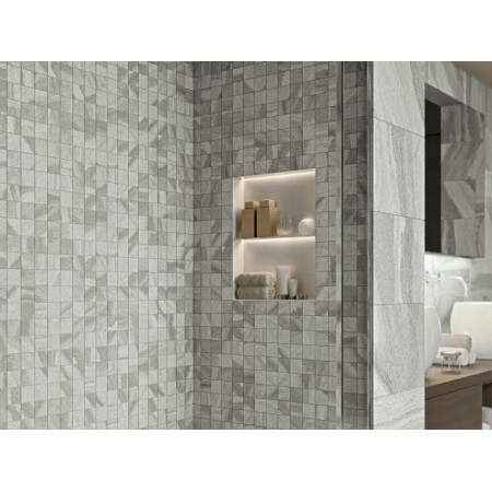 Керамогранит 610110000241 Climb Graphite Mosaico Nat 30x30