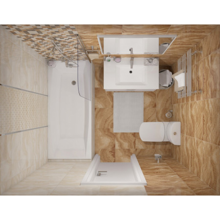 Мозаика MM34040 Декор Prime мозаичный серый микс 25х25