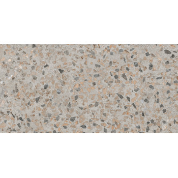 Керамогранит K949776LPR01VTEP Terrazzo-X Темный Лаппато R9 Ректификат 30x60x0,9