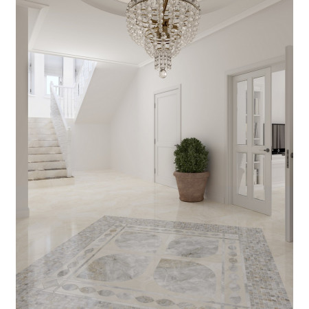 Керамогранит K-900/SR/d03 WHITE D03-CUT SR 60x60