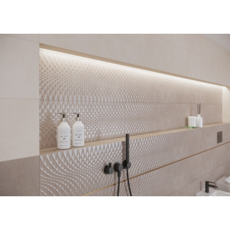 Плитка O-AGT-WTA092 Arego Touch рельеф серый 29x89