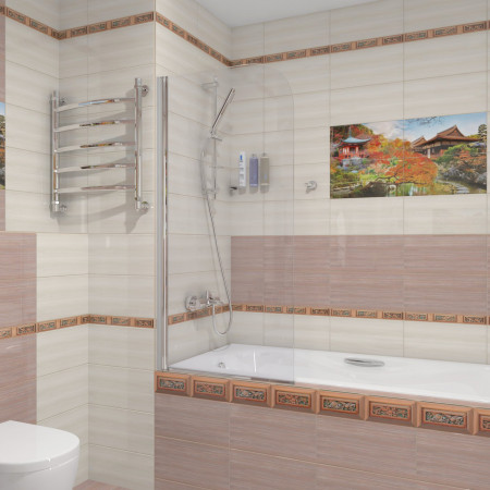 Плитка Бордюр рельефный Japan br1020D301-2 20х10