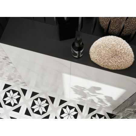 Плитка OMG052 (OMG052D) Omnia рельеф белый 20x44