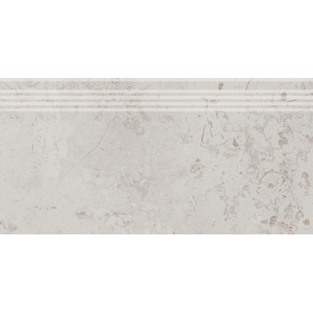 Ступени DD205320R/GR Ступень Про Лаймстоун серый светлый натуральный обрезной 60х30