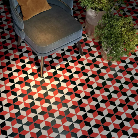 Керамогранит VT/A286/SG1010 Декор Кальсада 4 10,4х12