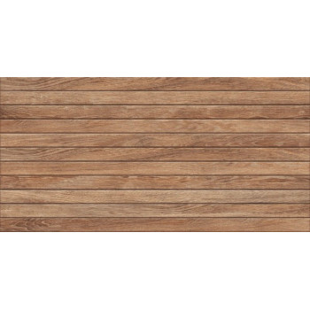 Керамогранит 16882 Harmony коричневый рельеф ректификат 44,8x89,8