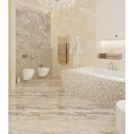 Керамогранит K-900/SR/d03 WHITE D03-CUT SR 60x60