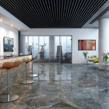 Керамогранит K-108/SR (2q108/SR) Genesis Dark Grey Matt 60x60