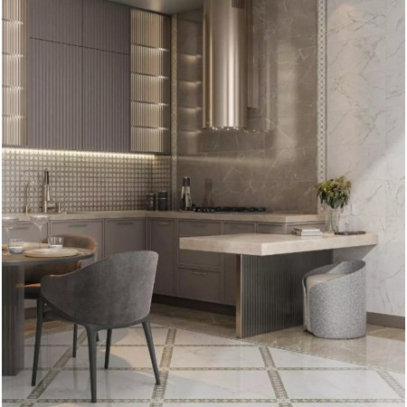 Плитка SPA056R Серенада белый глянцевый обрезной 30x2,5