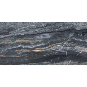 Керамогранит K946611LPR01VTEP Bergamo Антрацит Лаппато R9 Ректификат 30x60x0,9