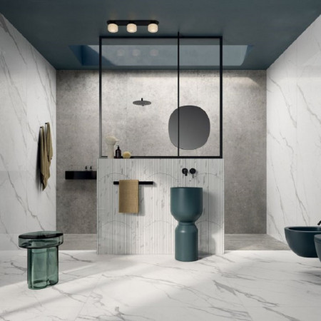 Керамогранит PF60009813 Statuario Light Slab A 12 mm Lux 163.5x323