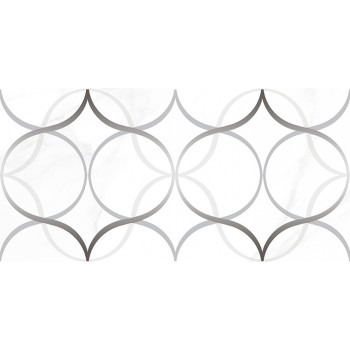 Плитка Декор Crystal Resonanse белый 30х60