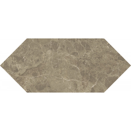 Плитка 35002 Бикуш бежевый темный глянцевый 14х34