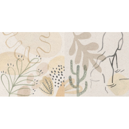 Керамогранит K947819R0001VTE0 Impression декор Романтик Теплая гамма 30x60