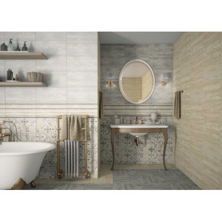 Плитка WT9WOD01 Wood Cream 24.9х50