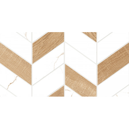 GT128VG Плитка облиц. Marmaris GT Бел. 50*25 геометрия_ 1 \74,25