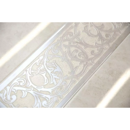 Плитка 15147 Монсанту серый светлый глянцевый 15х40