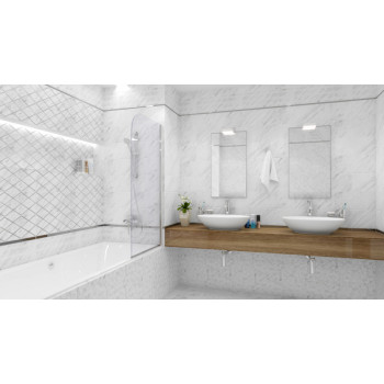 Плитка Terma белый мозаика 17-30-01-1194 20х60