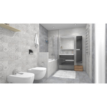 Плитка Bastion серый 46-03-06-454 4,7х40