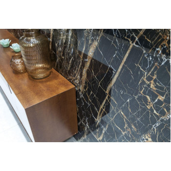 Керамогранит QUA0013 Black Golden Full Lap 60x120
