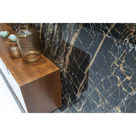 Керамогранит QUA0013 Black Golden Full Lap 60x120